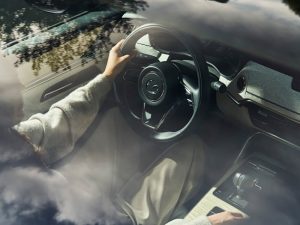 Unknown person driving Mazda CX90