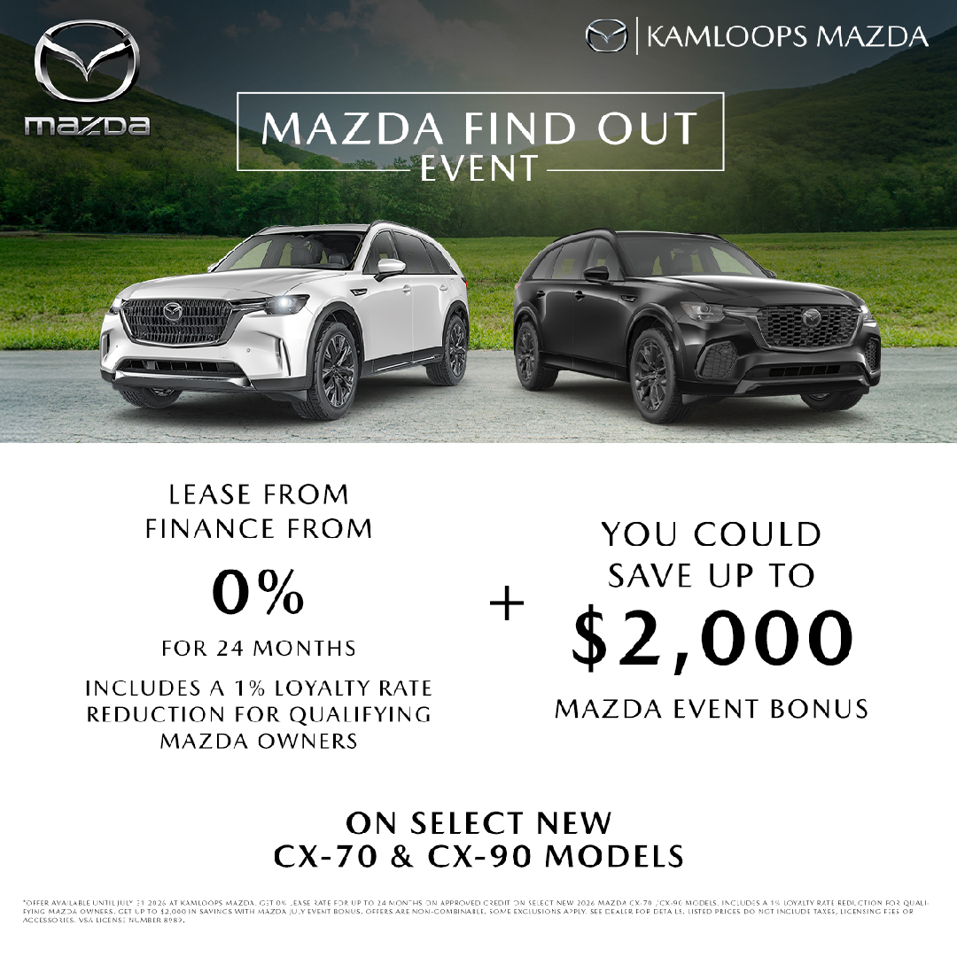Kamloops Mazda | New & Used Mazda Dealership